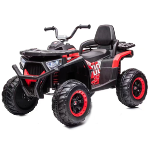 موتور شارژی چهار چرخ ساحلی چهار موتور قرمز AX3060_اسباب بازی